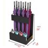 Umbrella Stand Racks Indoor Metal Umbrella Holder, Modern Umbrella Basket at Home Office Cafe Hallway Entrance, 40x30x60cm (Color : Black) view 2