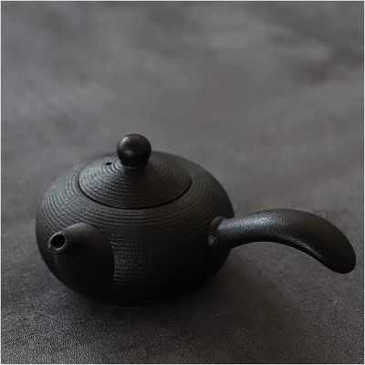 Black Crockery Ceramic teapots Handmade Tea Pot