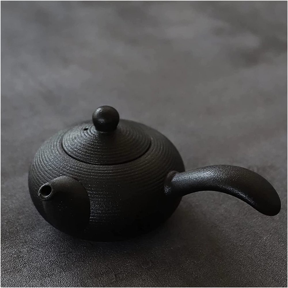 Black Crockery Ceramic teapots Handmade Tea Pot