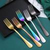 16 Piece Silverware Set for 4 Stainless Steel Flatware Sets Include Knife Fork Spoon Teaspoon Home Kitchen Cutlery Utensil Mirror Polished view 3