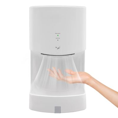 1000W Commercial Hand Dryer for Bathroom, Warm/Cold Winds,Automatic Jet Hand Dryer with Drain Tank, ABS Automatic Infrared Sensor Air Wiper Compact Hand Dryer Machine for Offices, Homes, Schools