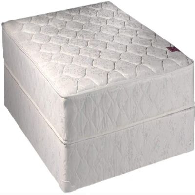 DS Solutions USA Legacy Full Size None Flip One-Sided Mattress Set with Mattress Protector Included - Longlasting, Orthopedic Type