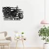 Custom Motorcycle Metal Wall Art, Personalized Motorcycle Garage Name Sign, Customized Family Name Wall Decor, Gift for Fathers day, Birthday, Christmas/Gift-315 view 3