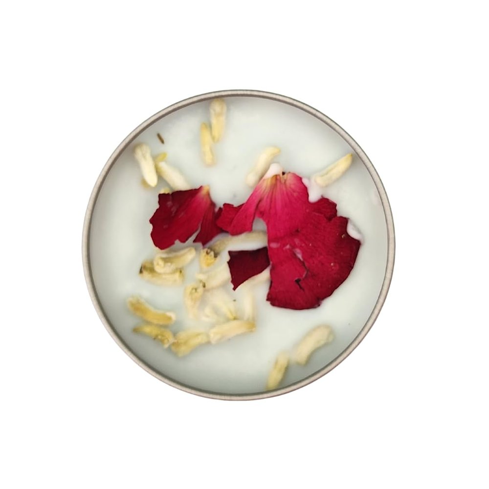 Sandra Sue Creations | Wickless Candle | All Natural | Highly Fragrant | 4oz and 8oz (Gulf Breeze, 4 oz)