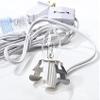 Factory Direct Craft Set of 12 White Electric Clip-in Accessory Bulb Cords for Accenting, Crafts, and Displays view 2