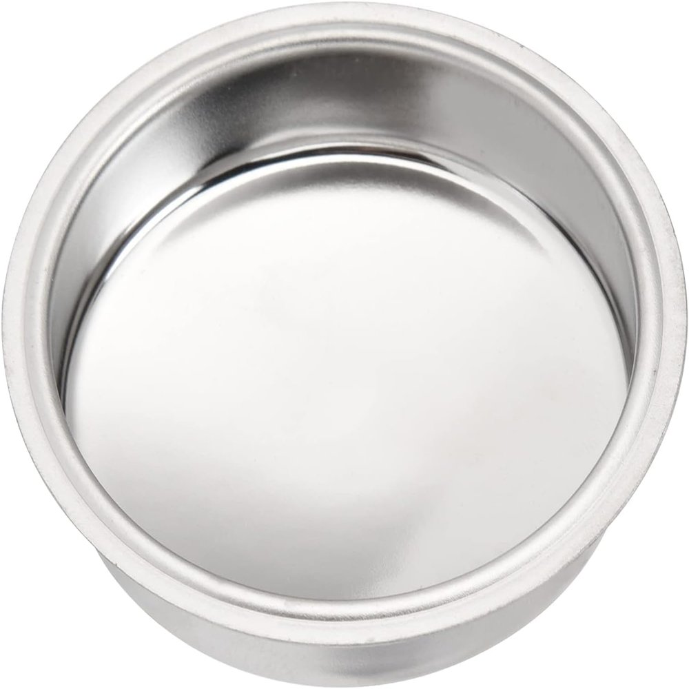 Coffee Machine Inserts, 51mm Stainless Steel Back Flush Insert Metal Blind Filter Coffee Blind Filter for Espresso Machine