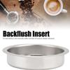 Coffee Machine Inserts, 51mm Stainless Steel Back Flush Insert Metal Blind Filter Coffee Blind Filter for Espresso Machine view 2