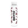 BRITTO Insulated Water Bottle - 25oz Leak Proof Stainless Steel Flask, Thermal Sports Cup, Food Grade Quality, BPA-Free, Vacuum Insulation for 24-Hour Cold & 12-Hour Hot - White Flying Hearts view 1