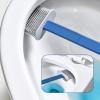 TOMYEUS Toilet Brush Toilet Brush Household Toilet Brush Cleaning Toilet Wall-Mounted Toilet Brush Toilet Toilet Brush Toilet Accessories (Color : Pink) view 3