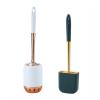 TOMYEUS Toilet Brush Punch-Free Toilet Toilet Brush Set Wall-Mounted Long-Handle Toilet Cleaning Brush Household Brush Longevity Bar Hollow Wall-Mounted Toilet Brush Toilet Accessories (Color : H) view 1