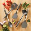 Anolon SureGrip Gadgets Nonstick Utensil Kitchen Cooking Tools Set, 5 Piece, Graphite view 2