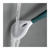 TOMYEUS Toilet Brush Wall-Mounted Liquid Toilet Brush Household Toilet Press Plus Silicone Toilet Free Punching Space Saving Toilet Brush Toilet Accessories (Color : Green) view 4
