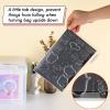 6 PCS Double Sided Strong Magnetic Sheets 0.8mm Thick with 6 PCS Clear Plastic Storage Envelopes Set for Metal Dies Storage and Organize Scrapbooking Tool Craft Supplies view 2