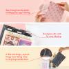 6 PCS Double Sided Strong Magnetic Sheets 0.8mm Thick with 6 PCS Clear Plastic Storage Envelopes Set for Metal Dies Storage and Organize Scrapbooking Tool Craft Supplies view 3