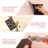 6 PCS Double Sided Strong Magnetic Sheets 0.8mm Thick with 6 PCS Clear Plastic Storage Envelopes Set for Metal Dies Storage and Organize Scrapbooking Tool Craft Supplies view 4