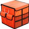 WANGZHENG Car Trunk Organizer Foldable Trunk Bag Car Storage Box,Trunk Storage Box,Foldable Car Storage Box-Orange||35 * 35 * 30cm view 1