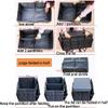 WANGZHENG Car Trunk Organizer Foldable Trunk Bag Car Storage Box,Trunk Storage Box,Foldable Car Storage Box-Orange||35 * 35 * 30cm view 4