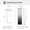 LITTLE BIRD Rod Pocket Blackout Curtains for Room Decoration and Darkening Comes with Easy Rod Pocket Hanging Option Dark Chocolate,(Wide 52 Inch by 63 Inch Long-2 Pannels Combined Size) view 3