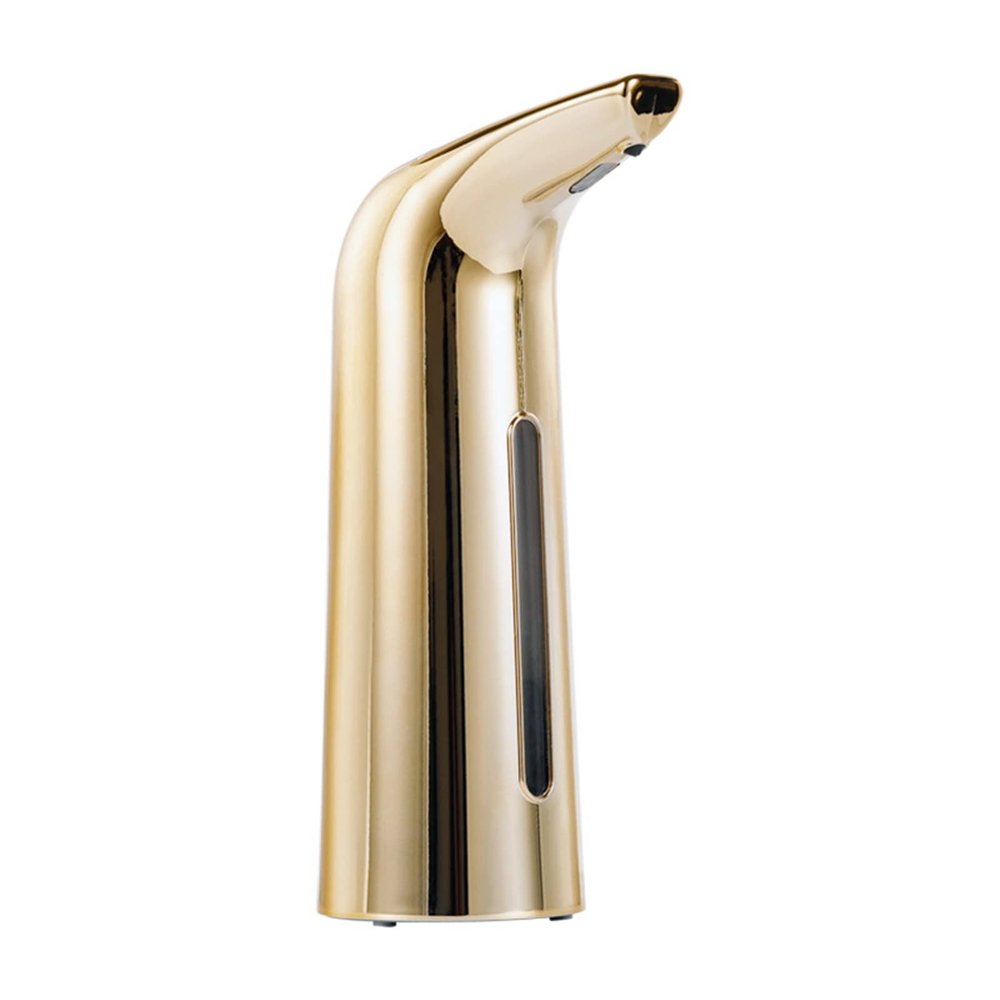NICHANGHUA 400ML Automatic Soap Dispenser Hands-Free Non-Contact Bathroom Dispenser Sensor Kitchen Liquid Soap Dispenser (Color : Gold Plating)