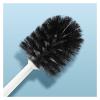 TOMYEUS Toilet Brush Long Handle Toilet Brush Household Toilet Wash Toilet Brush Cleaning Set Toilet Brush with Base Set Toilet Accessories (Color : Gray) view 3