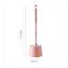 TOMYEUS Toilet Brush 2pcs Household Toilet Brush Toilet Wash Toilet Brush Long Handle Cleaning Brush Set Plastic Toilet Brush Toilet Accessories (Color : B, Size : 1pc) view 2