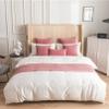 Bed Runners for Foot of Bed Thicken Dutch Velvet Quilted Bed Scarves Cover Mat Pleated Triangle Bed Throw for Queen Double Single King Size Bed end Towel, 45 * 240cm view 2