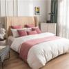 Bed Runners for Foot of Bed Thicken Dutch Velvet Quilted Bed Scarves Cover Mat Pleated Triangle Bed Throw for Queen Double Single King Size Bed end Towel, 45 * 240cm view 3