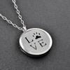 BIAIHQIE Lovely Cat Perfume Necklace Memorial Pet Series Essential Oil Diffuser Stainless Steel Air Freshener Gift 3 view 2
