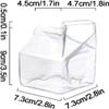 Milk Frothing Pitcher Coffee Milk Frother Cup Cream Pitcher Transparent Glass Milk Cup High Temperature Resistance Unique Shape 350ml For Coffee Milk Juice view 2