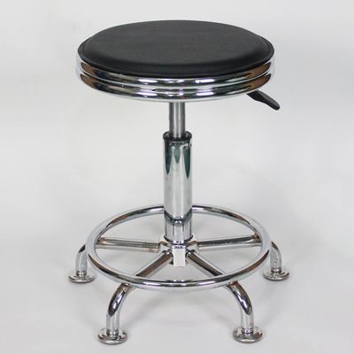 Multi-Purpose Rolling Stool Height Adjustable Swivel Stool with Wheels and Foot Rest Round Adjustable Work Stool, for Home Kitchen Medical Office Salon Drafting Spa ( Color : Black , Size : Type C )