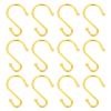 Zerodeko 12 Pack of Shower Rod Hangers Shower Curtain Hooks Zinc Alloy Hooks Easy to Install view 1