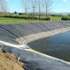 Pond Liners 2m x 3m Pond Liner, Pond Skins 40 Mil HDPE Rubber Pond Liner for for Fish Pond Reservoir Aquaculture,Tear-Resistant for Outdoor Ponds view 4