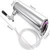Beer Tower Dispenser Drink Dispenser Stainless Steel Juice Beer Draft Dispenser Single Faucet Drink Water Tank Tower Beer Tower Bar Tool view 2