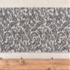 Custom Length, Non Slip Modern Leaves Pattern Carpet Runner Rug Mat for Entry Hallway Kitchen Laundry, 26 inch x 34 feet, Silver view 4