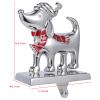 Baseo 2 Pack Stocking Holders for Mantel -Metal Christmas Stocking Holder for Mantle Christmas Stocking Hangers for Mantel Stocking Hooks for Fireplace Stocking Holders Xmas (Paw and Dog) view 4