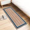 GRAPKS Modern Washable Kitchen Rug Runners, Non-Slip Bedroom Area Rug Indoor Hall/Living Room/Entryway/Stair Runner Carpet 60cm/70cm/80cm/100cm Wide (Size : 2.6 ft x 11.5 ft) view 2