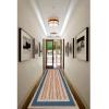 Modern Washable Kitchen Rug Runners, Non-Slip Bedroom Area Rug Indoor Hall/Living Room/Entryway/Stair Runner Carpet 60cm/70cm/80cm/100cm Wide (Size : 2.3 ft x 14.8 ft) view 3