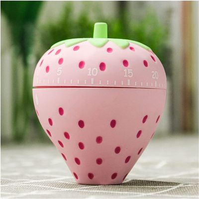 Creative Timer,Kitchen Timer, Strawberry Timers Kitchen Timer For Cooking, Up To 60 Minutes, Waterproof Timer, This Product Can Help You Very Well (Color : Multi colored)