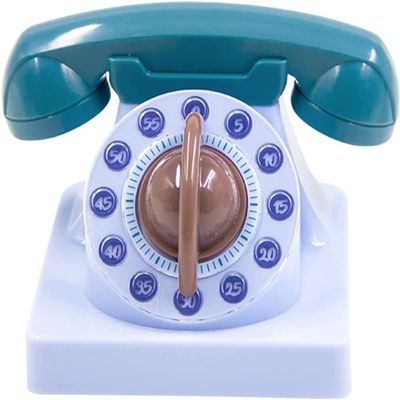 Creative Timer,Kitchen Timer, This Product Can Help You Very Well,telephone Timers Kitchen Timer For Cooking, Up To 60 Minutes, Waterproof Timer (Color : Brown) (Color : Blue)