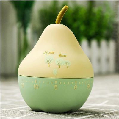 Creative Timer,Kitchen Timer, Pear Timers Kitchen Timer For Cooking, Up To 60 Minutes, Waterproof Timer, This Product Can Help You Very Well (Color : Multi colored)
