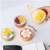 Creative Timer,Kitchen Timer,Fruit Yogurt Time Cooking Time Management,Mechanical Kitchen Timer, 60-Minute Wind Up Dial 360 Rotating Countdown (Color : D) (Color : A) view 3