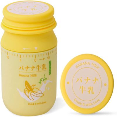 Creative Timer,Kitchen Timer, Milk Bottle Timer,Time Cooking Time 60-Minute Wind Up Dial 360 Rotating CountdownMechanical Kitchen Timer (Color : Blue) (Color : Yellow)