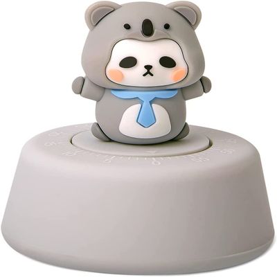 Creative Timer,Kitchen Timer, Cute Planet Time Cooking Time Management,Mechanical Kitchen Timer, 60-Minute Wind Up Dial 360 Rotating Countdown (Color : A) (Color : B)