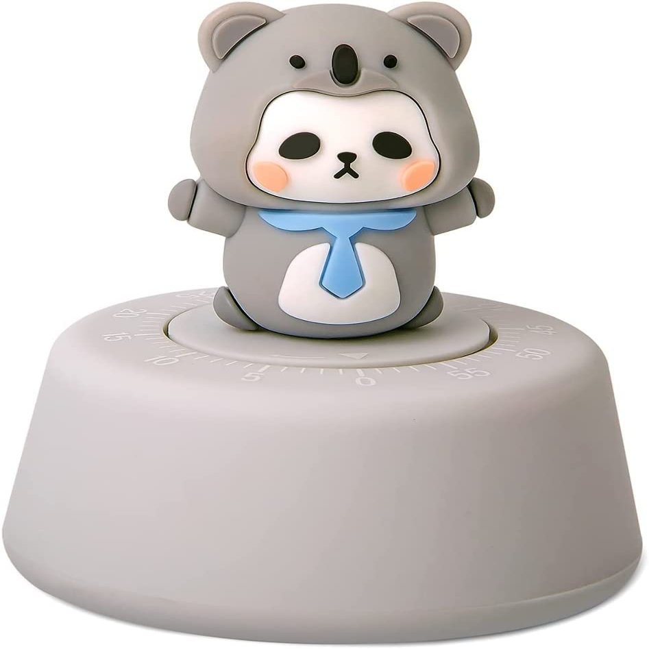 Creative Timer,Kitchen Timer, Cute Planet Time Cooking Time Management,Mechanical Kitchen Timer, 60-Minute Wind Up Dial 360 Rotating Countdown (Color : A) (Color : B)