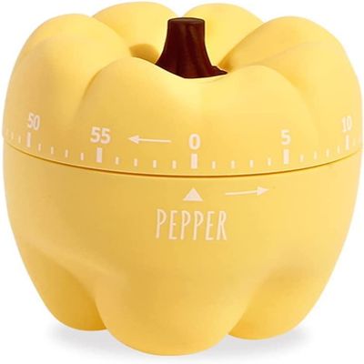 Creative Timer,Kitchen Timer,Fruit TimersSets From 0 To 60 MinutesMechanical Kitchen Cooking Timer Clock Loud Alarm Counters Manual Timer (Color : Green) (Color : Yellow)