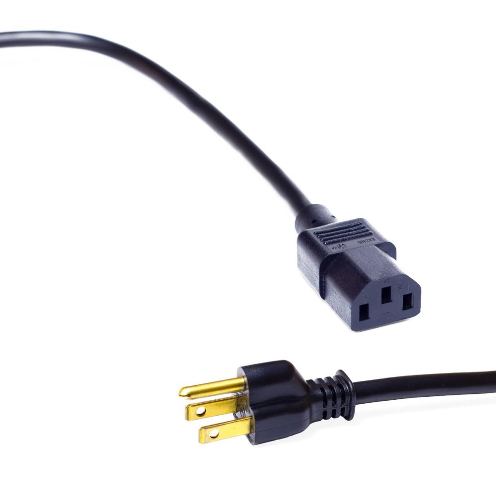 Cable Power Cord 6.6ft / 2m for PRECOR Precor EFX546 Elliptical Trainer