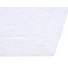Cotton White Bathroom Rug Non Slip Rectangle Shape Size:22" W x 60" L Durable |Luxe Design Plush Tufted Pile, Dense& Thick Cushioned Touch Soft Feel Solid Color Pretty Easy-to-Clean Surface view 4