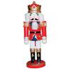 Santa's Workshop Red King with Crown Wooden Christmas Nutcracker 10 Inch view 1