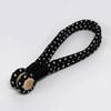 1Pc Magnetic Curtain Tieback Tie Backs Holdbacks Buckle Clip Strap Magnet Pearl Ball Curtain Hanging Belts Rods Rope Accessoires,Black,47cm view 1