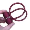 Pearl Magnetic Ball Curtain Tie Rope Creative Curtain Magnetic Rope Backs Holdbacks Buckle Clips Accessoires Home Decorations,red,China view 1